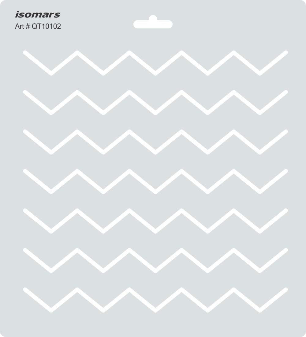 Isomars Quilting Template for Patchwork & Sewing 10102 - Isomars