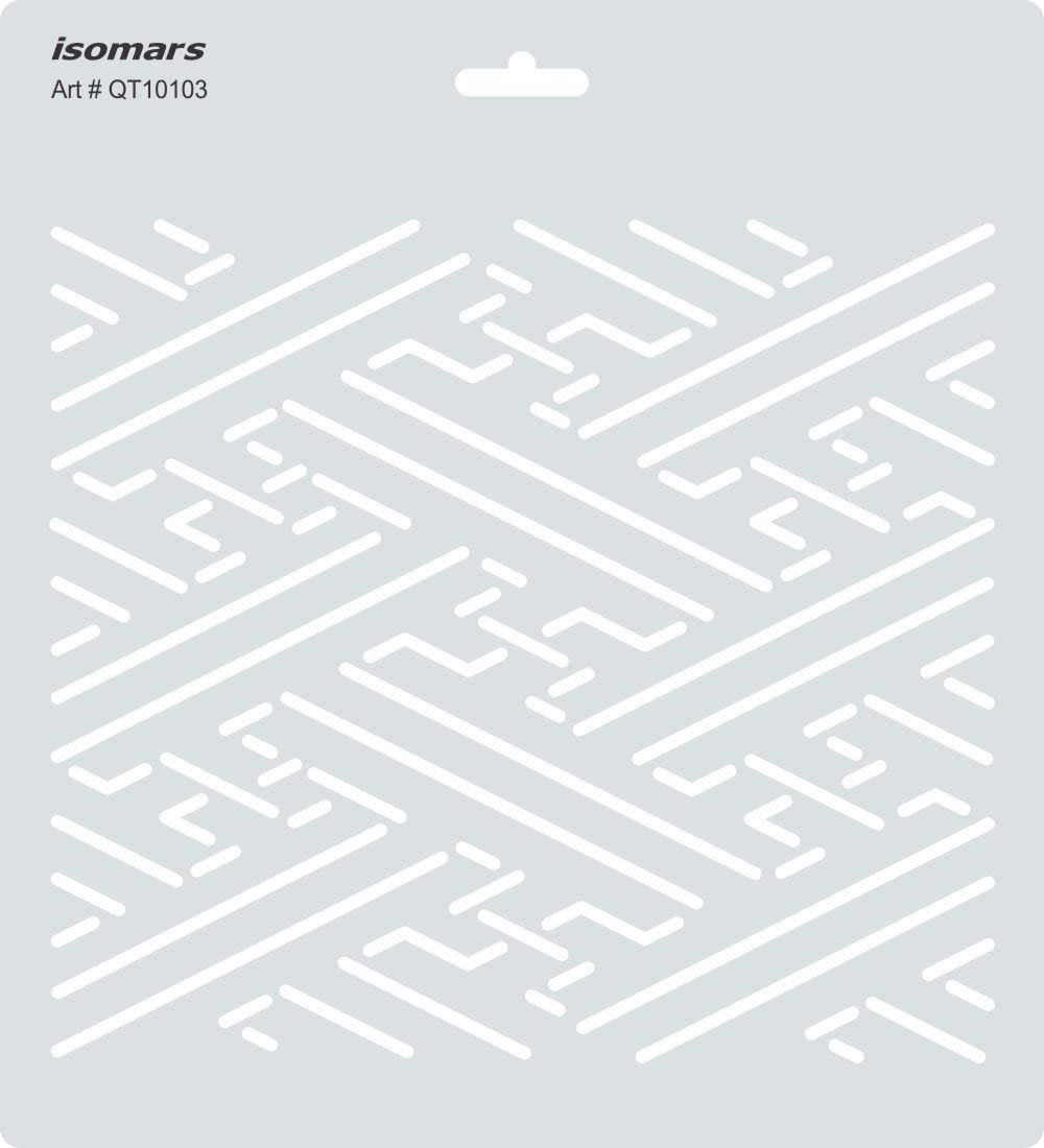 Isomars Quilting Template for Patchwork & Sewing 10103 - Isomars