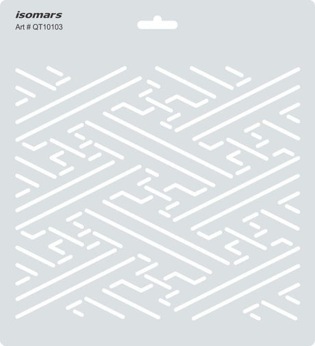 Isomars Quilting Template for Patchwork & Sewing 10103 - Isomars