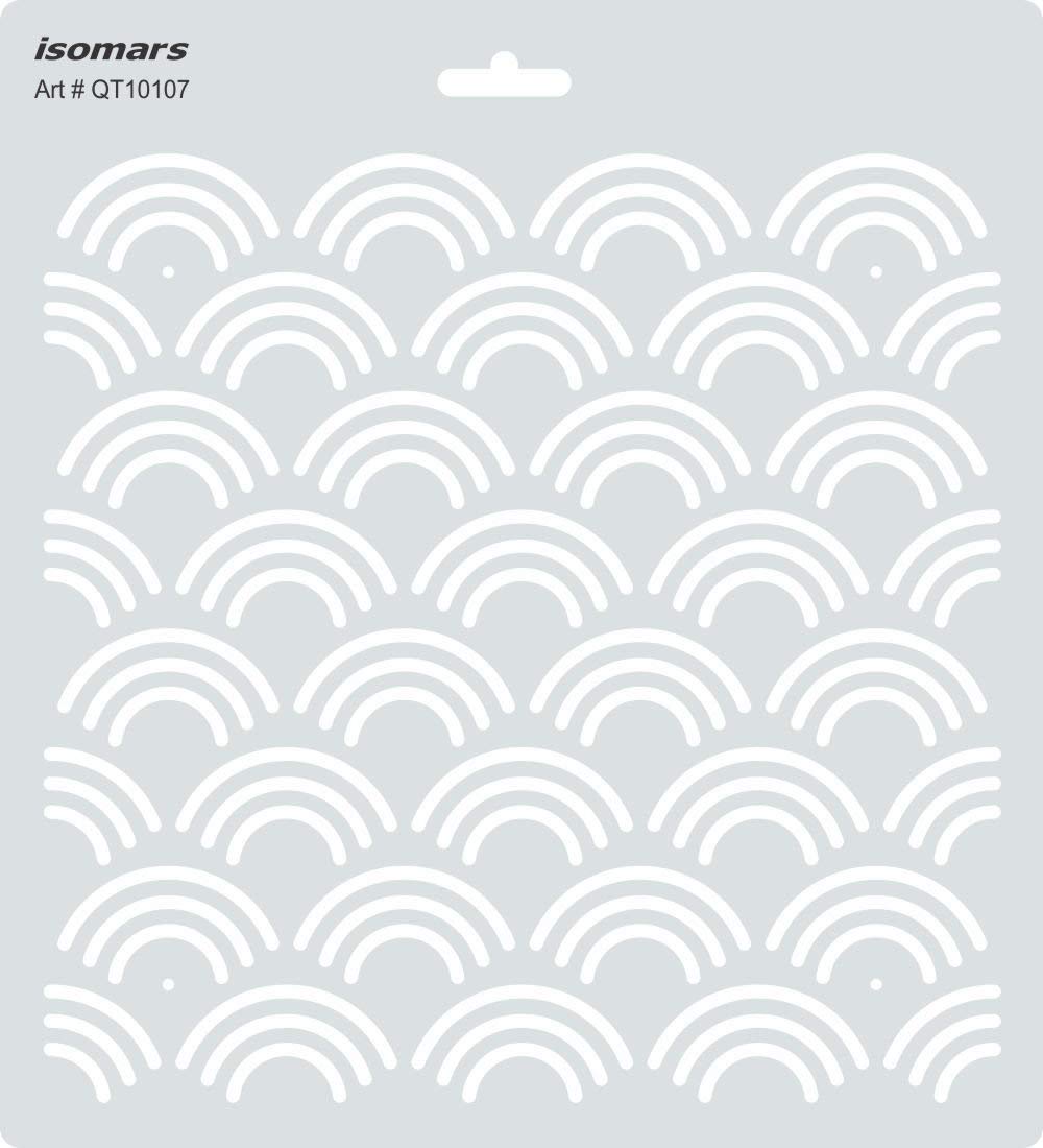 Isomars Quilting Template for Patchwork & Sewing 10107 - Isomars