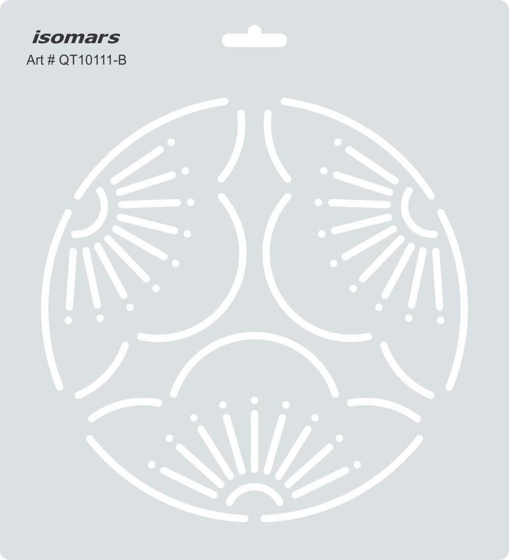 Isomars Quilting Template for Patchwork & Sewing 10111B - Isomars