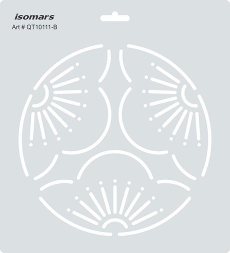 Isomars Quilting Template for Patchwork & Sewing 10111B - Isomars