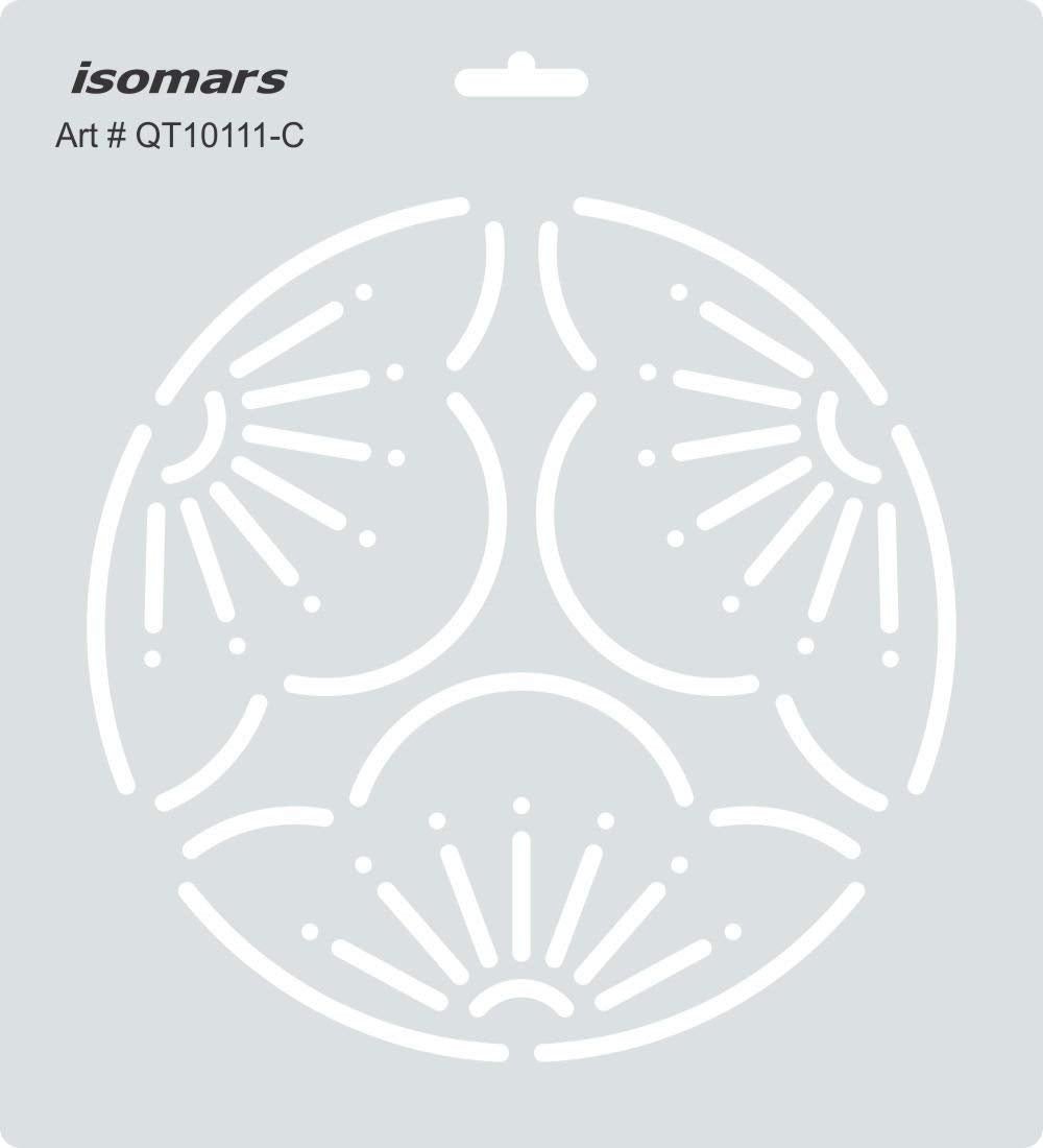 Isomars Quilting Template for Patchwork & Sewing 10111C - Isomars