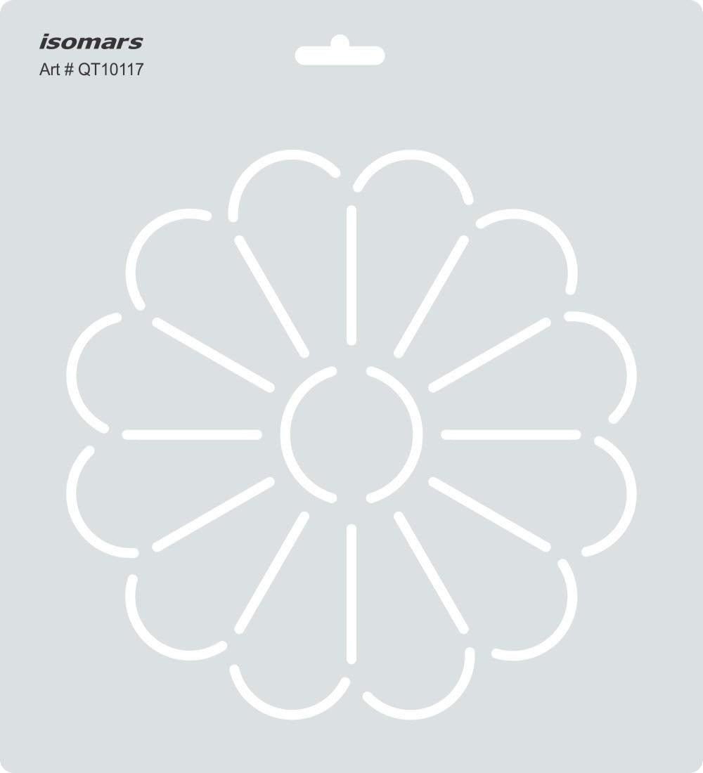 Isomars Quilting Template for Patchwork & Sewing 10117 - Isomars