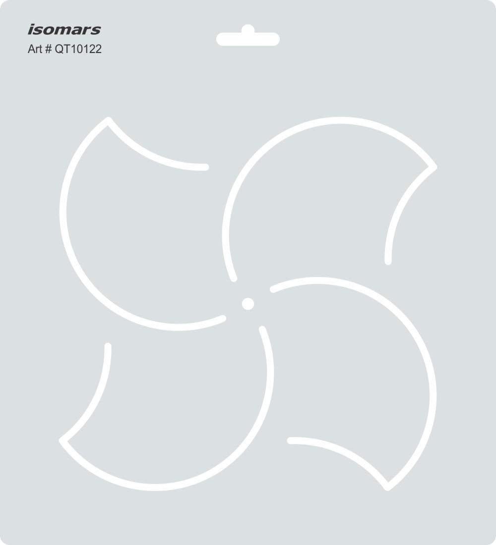 Isomars Quilting Template for Patchwork & Sewing 10122 - Isomars