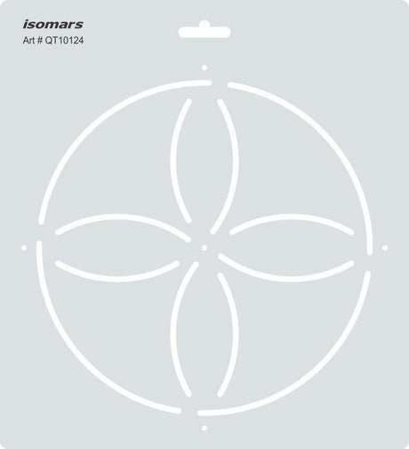 Isomars Quilting Template for Patchwork & Sewing 10124 - Isomars