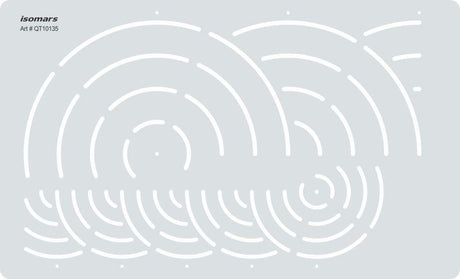 Isomars Quilting Template for Patchwork & Sewing 10135 - Isomars