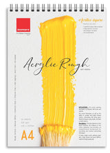 Isomars Rough Pad A4 | 420 GSM Acrylic Painting Paper Pad | 10 Sheets - Isomars