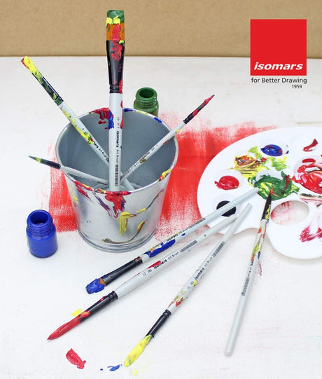 Isomars Round & Flat Brush Set of 7 - Isomars