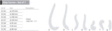 Isomars Set of 7 French Ship Curves Curve Drawing Drafting Template Stencil - Isomars
