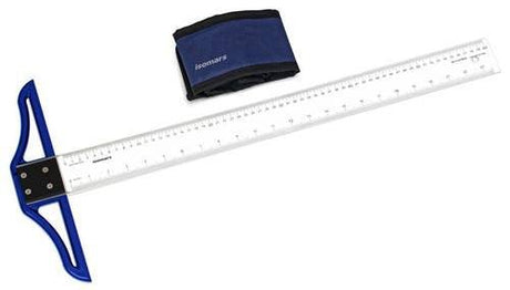 Isomars T Square – 24 Inch Detachable Scale for Technical Drawing, Drafting & Engineering | Comes with Detachable Head for Precision and Portability - Isomars