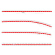 Isomars Tailoring Scale Set of 4 (Tailoring Ruler 24 inches-Set of 4-White) - Isomars
