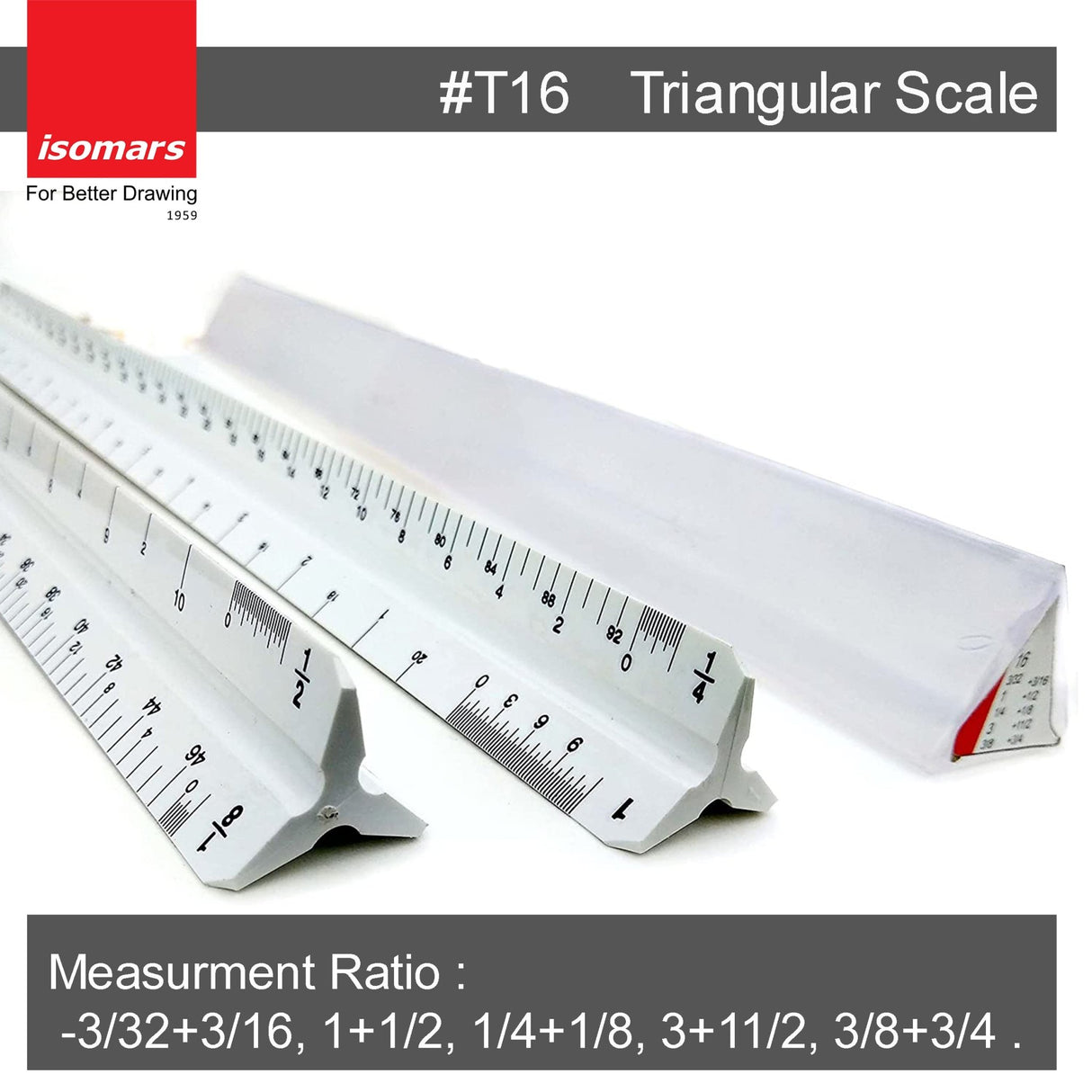 Isomars Triangular Scale  T16 - Isomars