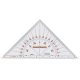Isomars Universal Nautical Protractor with Marine/Nautical Divider and Pencil, Extra leads and Eraser - Isomars