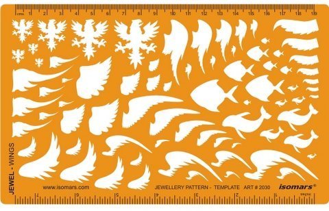 Jewelry Design Template- Animal and Bird Shape - Isomars