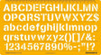 Lettering Stencil 102 - Isomars