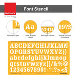Lettering Stencil 104 - Isomars