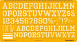 Lettering Stencil 115 - Isomars