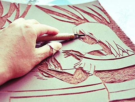 Lino Cutting Tools & Sheet Combo - Isomars