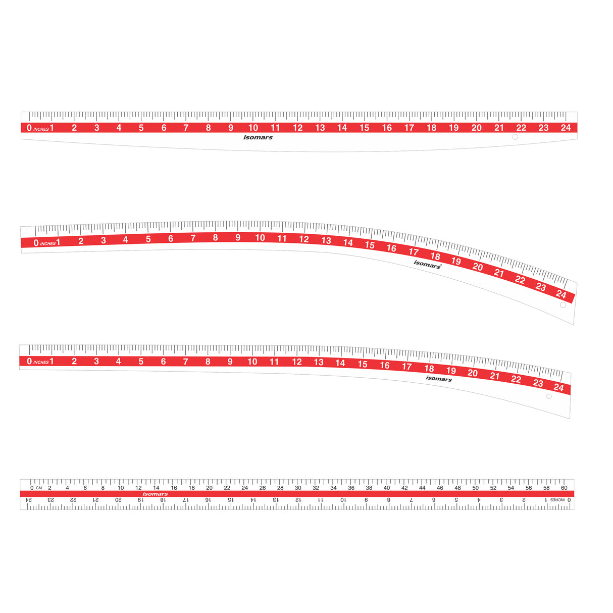 Tailoring Ruler (Set of 5)