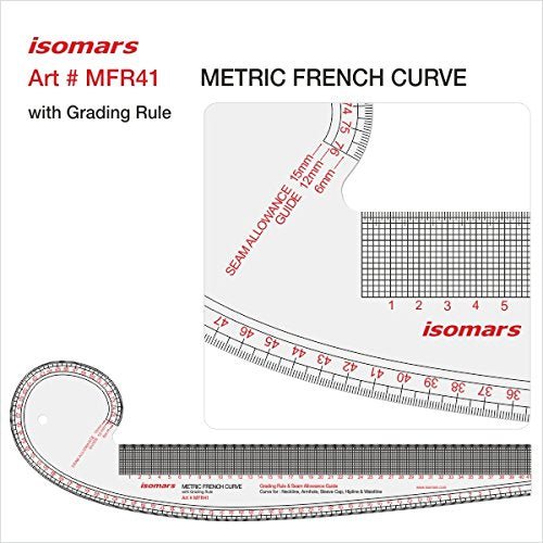 Metric French Curve - Isomars
