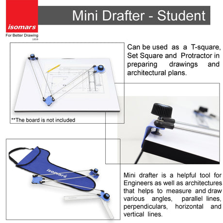 Mini Drafter (For Students) - Isomars
