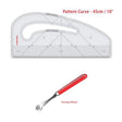 Pattern Curve and Marking Tracing Wheel Combo - Isomars