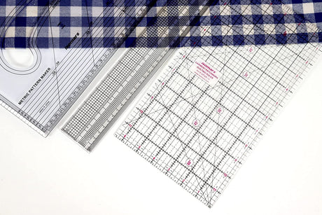 Pattern Maker, Gridding Ruler & Garment Ruler Combo - Isomars
