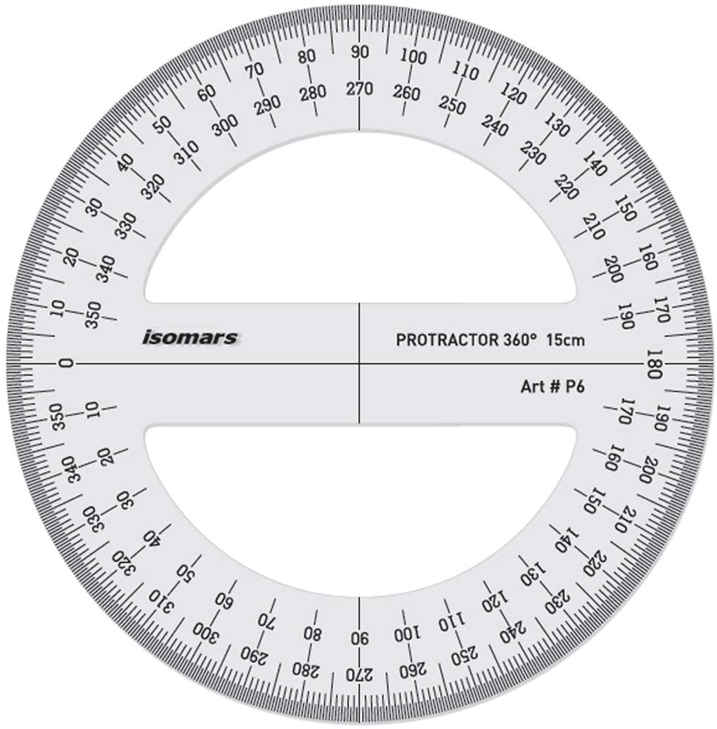ProCircle, Protractor, Half D Combo Set - Isomars