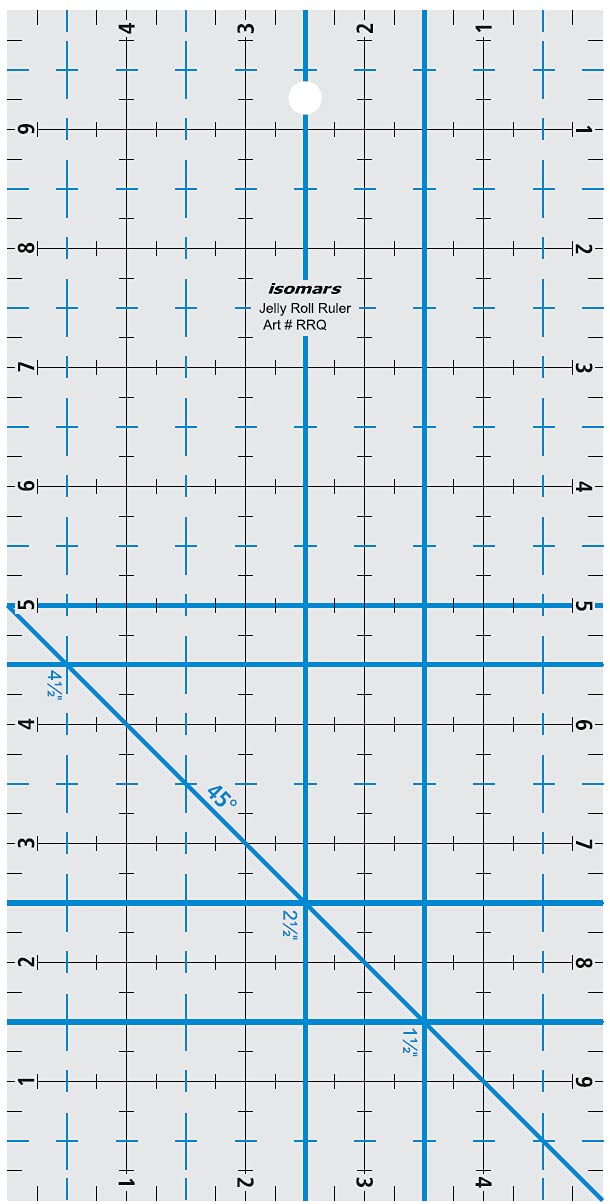 Isomars Roll Ruler Quilting - 5" x 10"