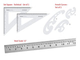 Set Square Combo Set - Isomars