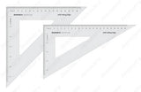 Set Square Combo Set - Isomars