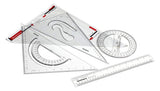set squares set of 4 geometry kit