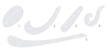 Ship Curves (Set of 5) - Isomars