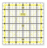 Square Quilting Ruler, Isomars Quilting Template for Patchwork & Sewing (6" x 6") - Isomars