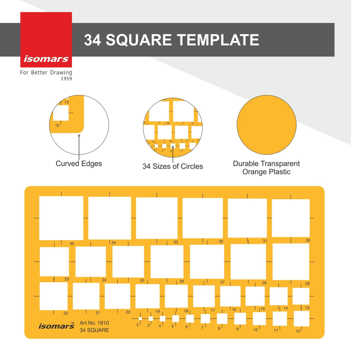 Square Shapes Template - Isomars