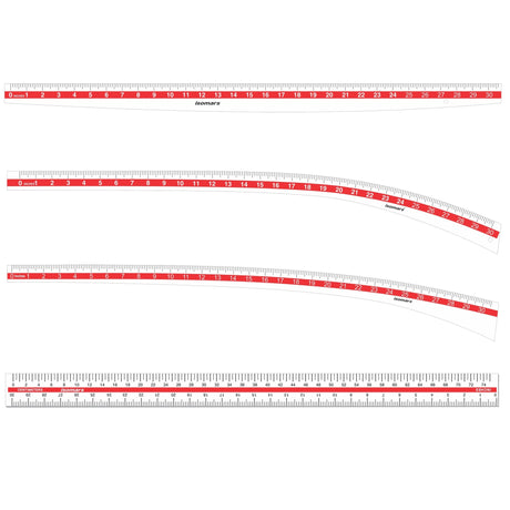 Tailoring Ruler Set Of 4 - Isomars