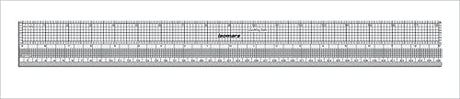 Tailoring Ruler (Set of 5) Isomars Quilting Template for Patchwork & Sewing - Isomars