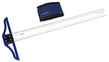 Technical Drawing Combo- 10x12 Inches Set Square, Pro Circle, 24 Inches T-Square, & Protractor - Isomars