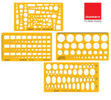 Technical Drawing Templates (Set of 4) - Isomars