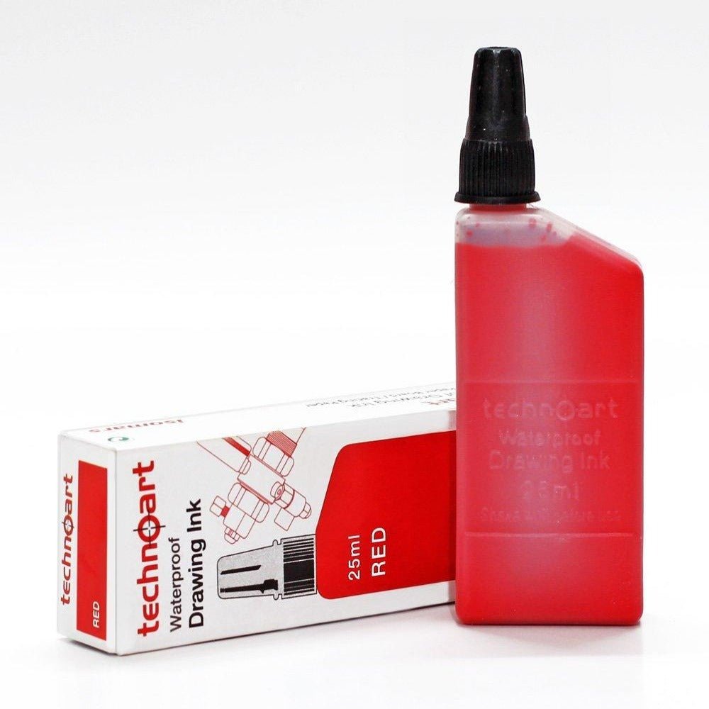 Technical Drawing Inks Technoart Technical Drawing Pen Ink (25ml) – Isomars