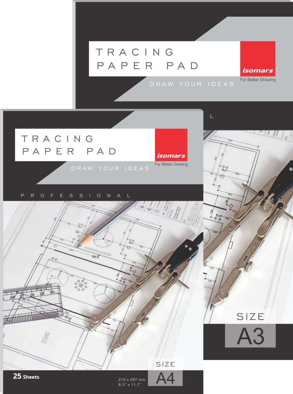 Tracing Paper Pad A4 - Isomars