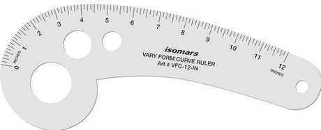 Vary Form Curve Ruler (12") - Isomars