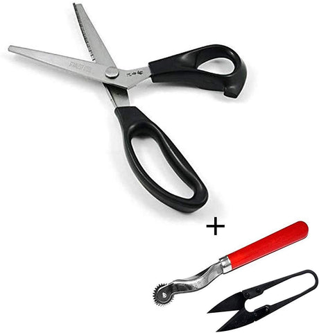 Zig Zag Fabric Scissor with Bonus Gifts - Isomars